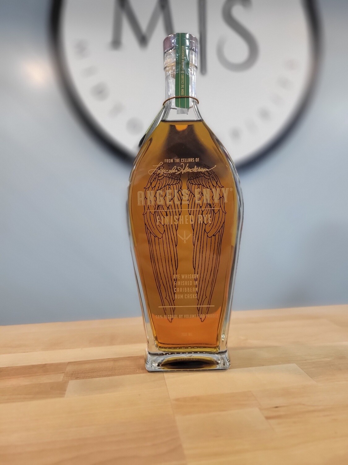 Angels Envy Rye Whiskey -Caribbean Rum Finish /750ml