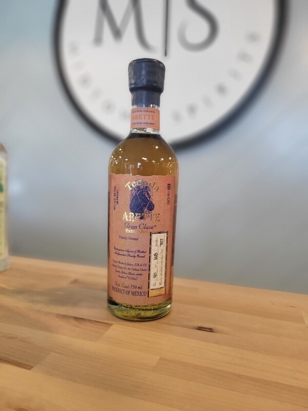 Arette Gran Clase Extra Anejo Tequila /750