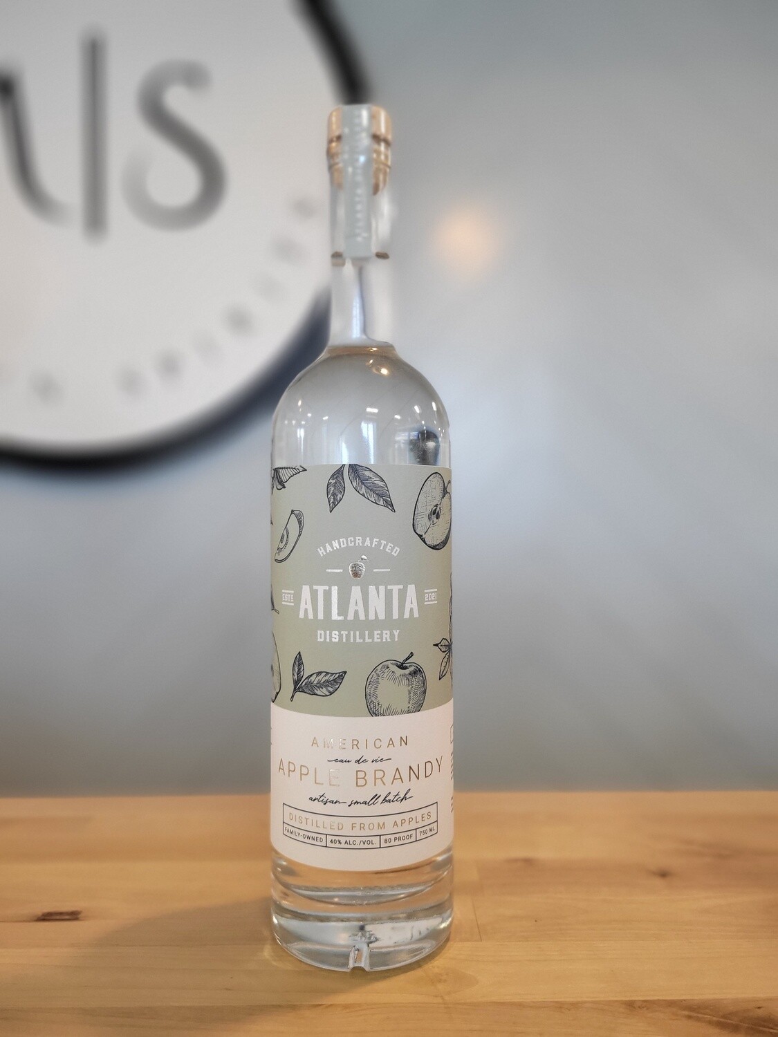 Atlanta Distillery American Eau De Vie Apple Brandy /750