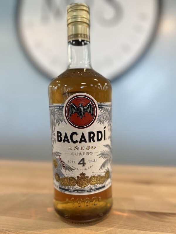 Bacardi Anejo Quatro Rumcad