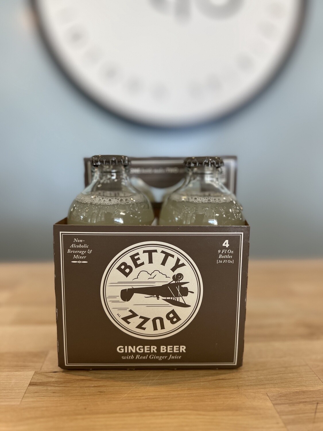 Betty Buzz Ginger Beer 4pk