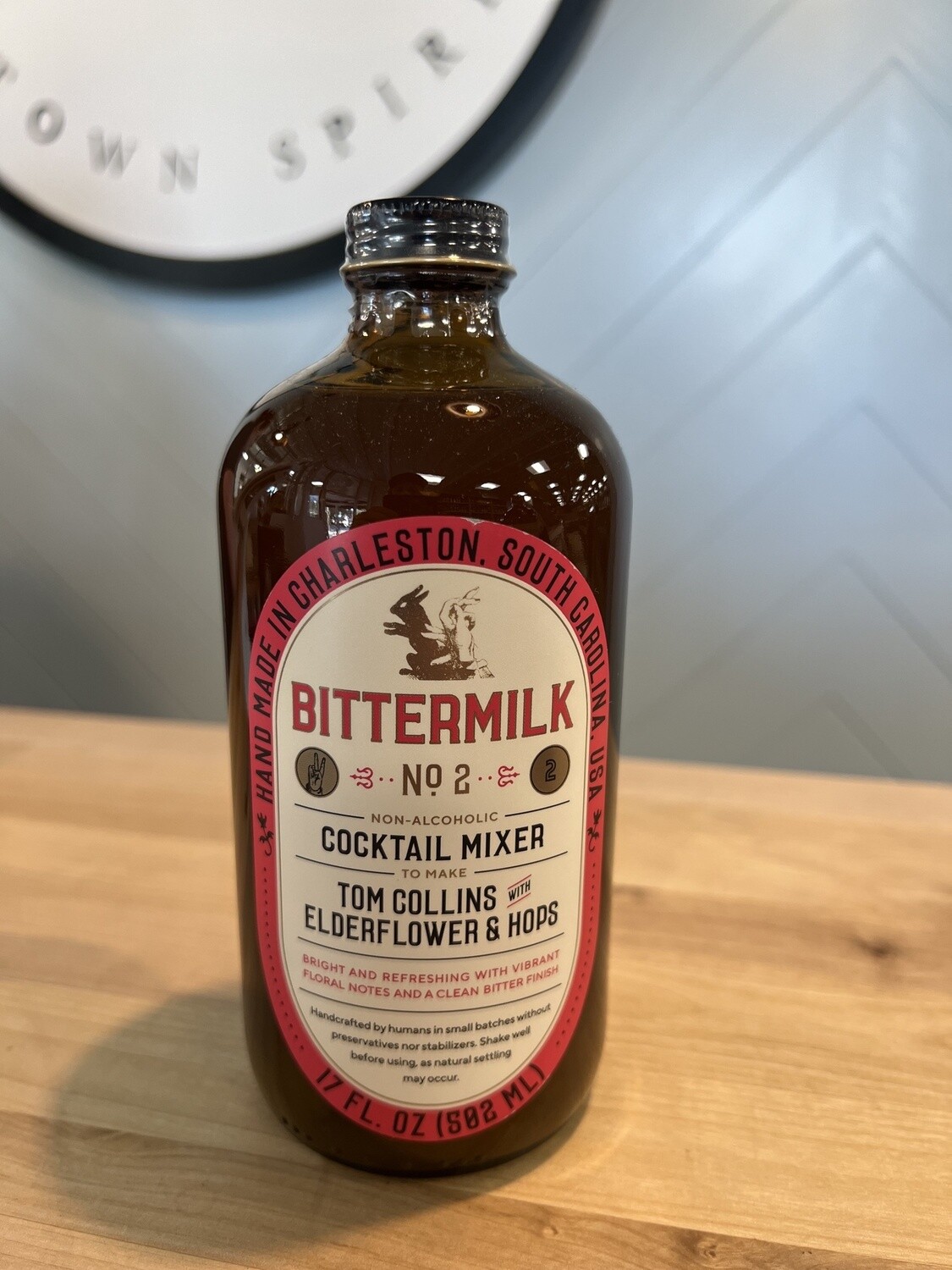 Bittermilk No. 2 Cocktail Mixer Tom Collins