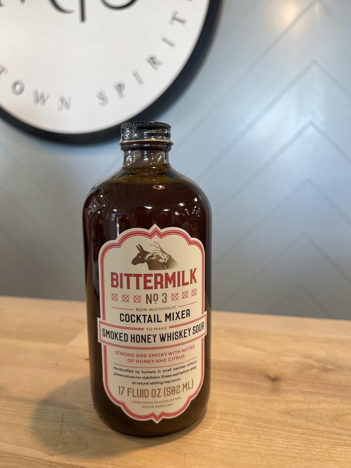 Bittermilk No. 3 Cocktail Mixer Honey Whiskey Sour