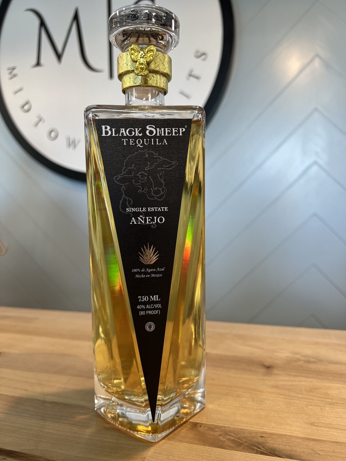 BlackSheep Anejo Tequila