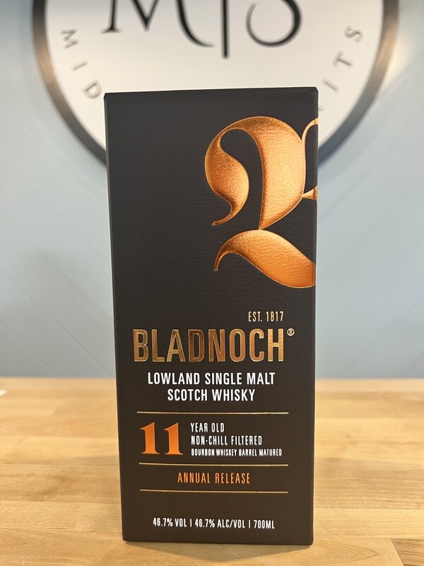 [Bladnoch] 11 Year Old Single Malt Scotch Whisky