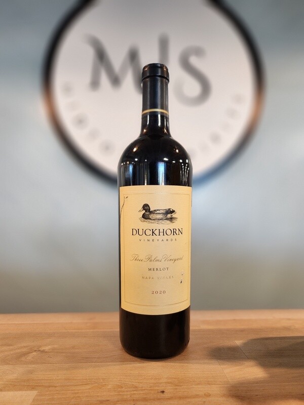 Duckhorn Merlot Three Palms Vineyards