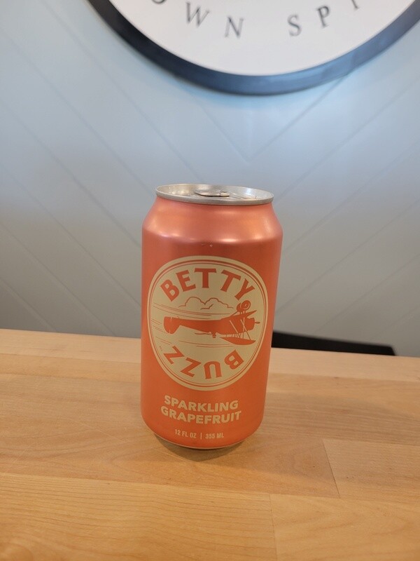 Betty Buzz Sparkling Grapefruit (cans)