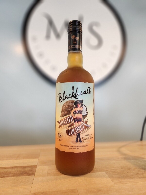 Blackheart Toasted Coconut Spiced Rum /750