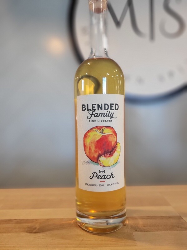 Blended Family Peach Liqueur
