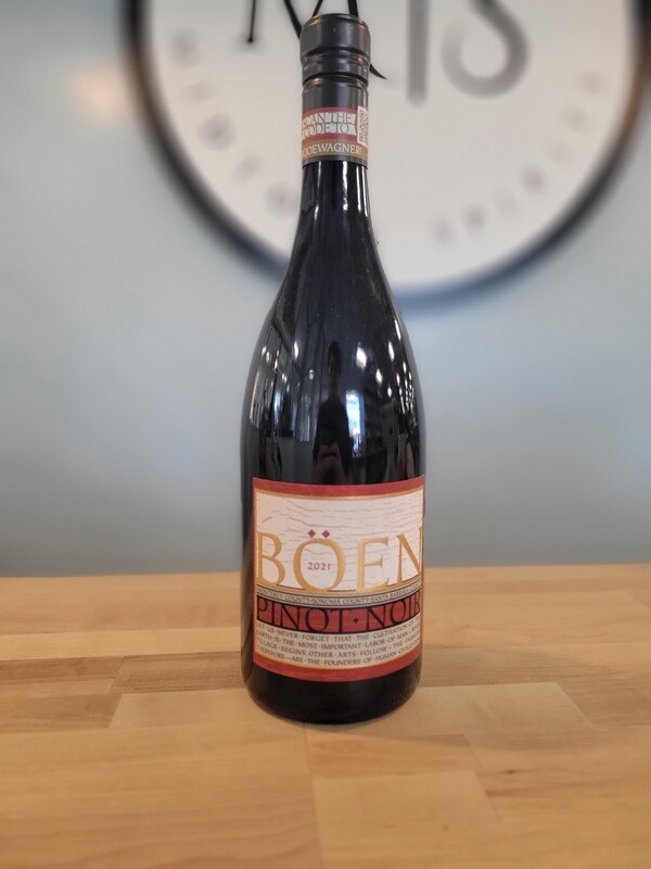 Boen Pinot Noir  monterey county 2021