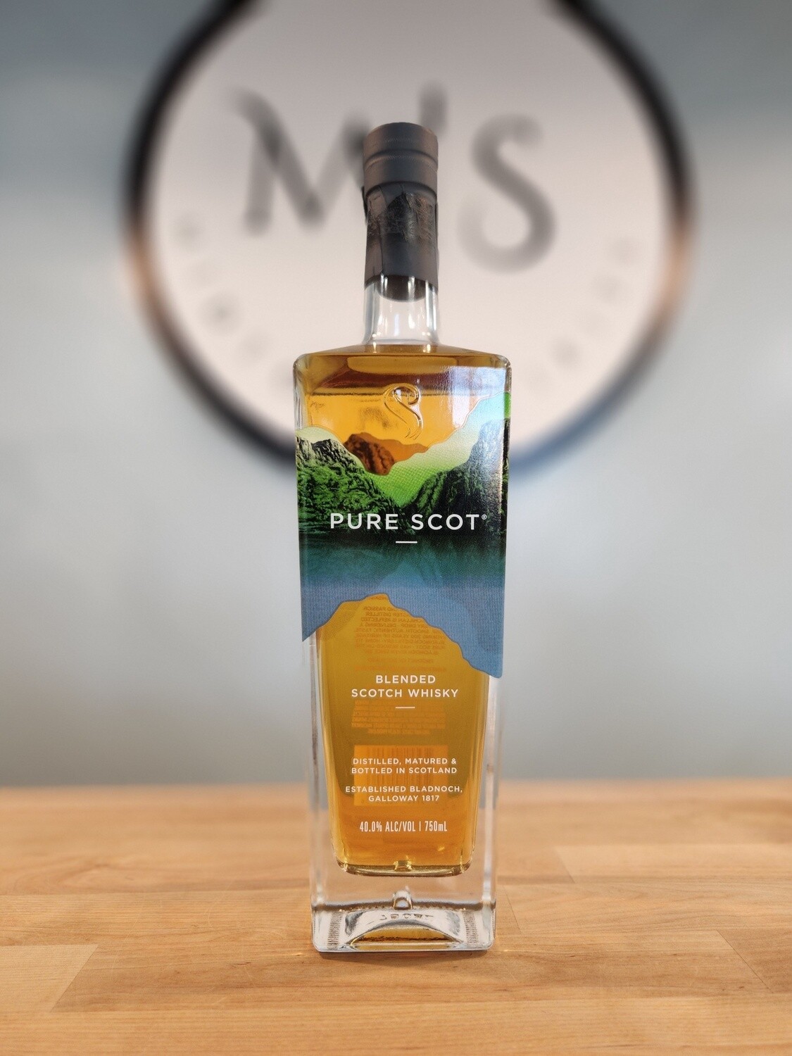 Bladnoch Pure Scot Blended Scotch Whiskey /750