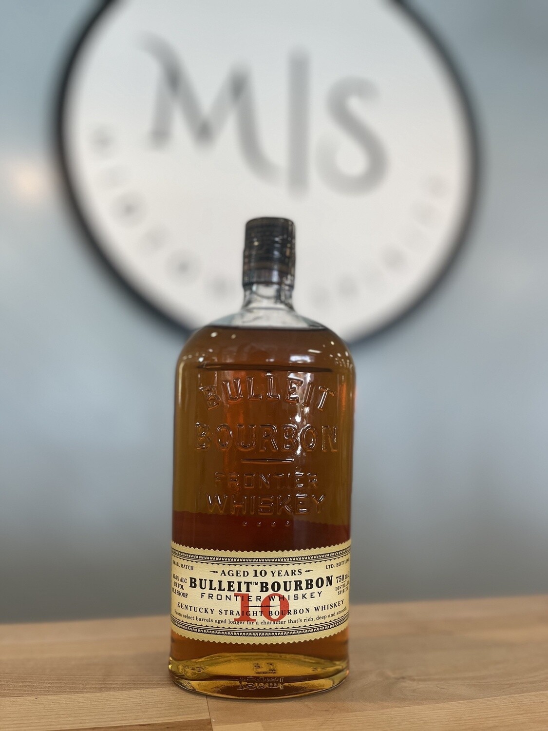 Bulleit Bourbon 10yr Kentucky Straight Bourbon Whiskey /750