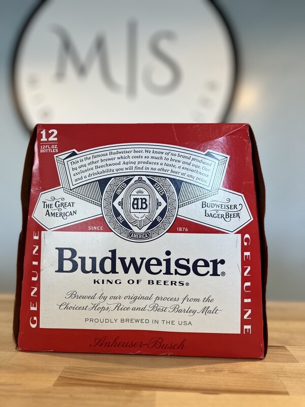 Budweisers 12pk/bottles