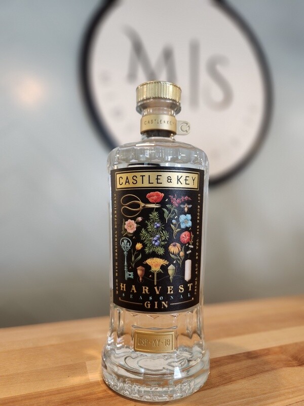 Castle &amp; Key Harvest Gin 750ml