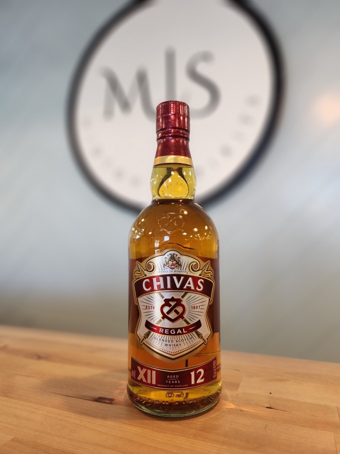 Chivas 12yr Regal Scotch Whiskey /750