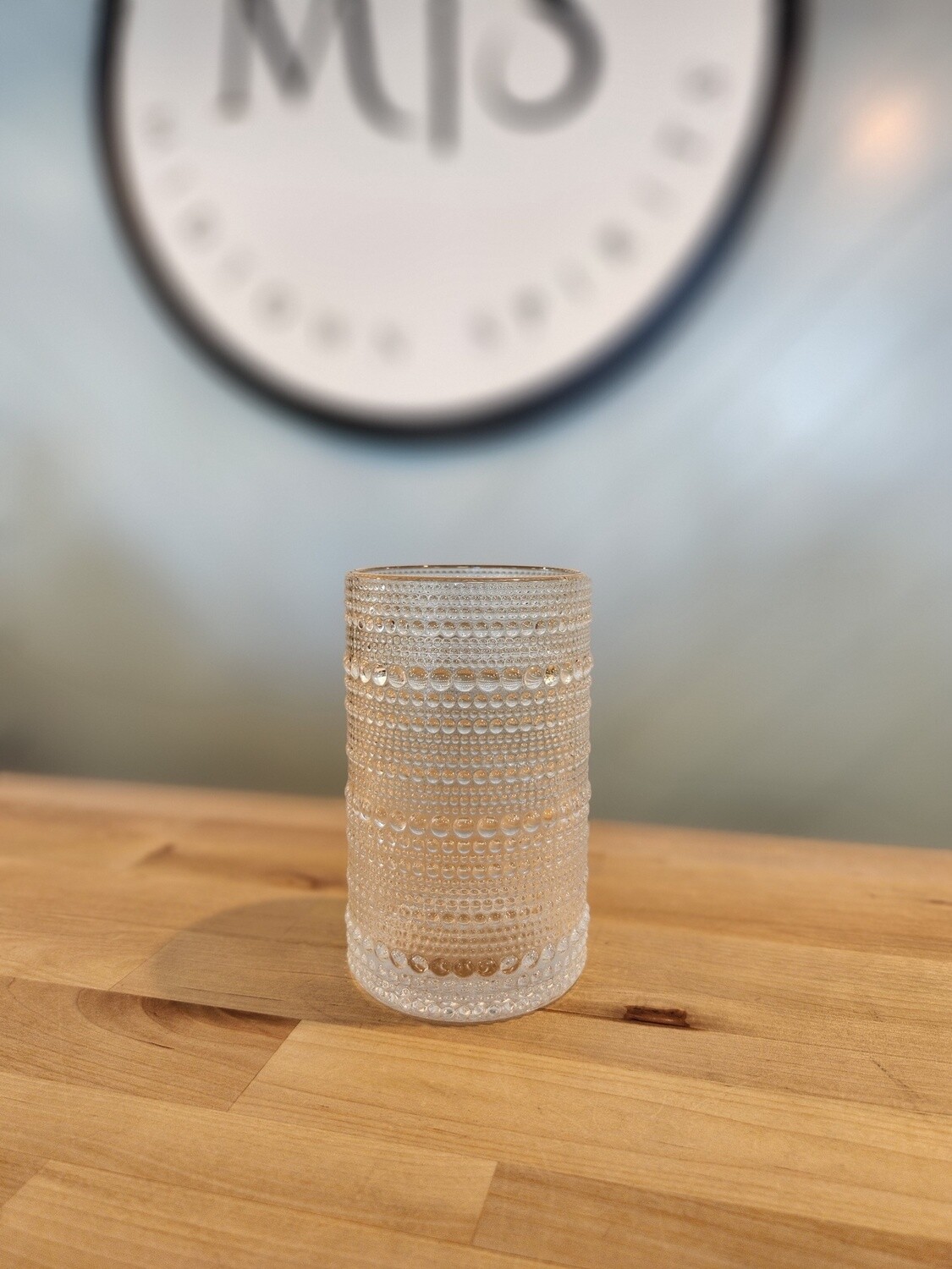 Clear Hobnob Glasses
