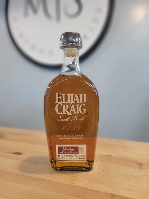 Elijah Craig Straight Rye Kentucky Bourbon /750