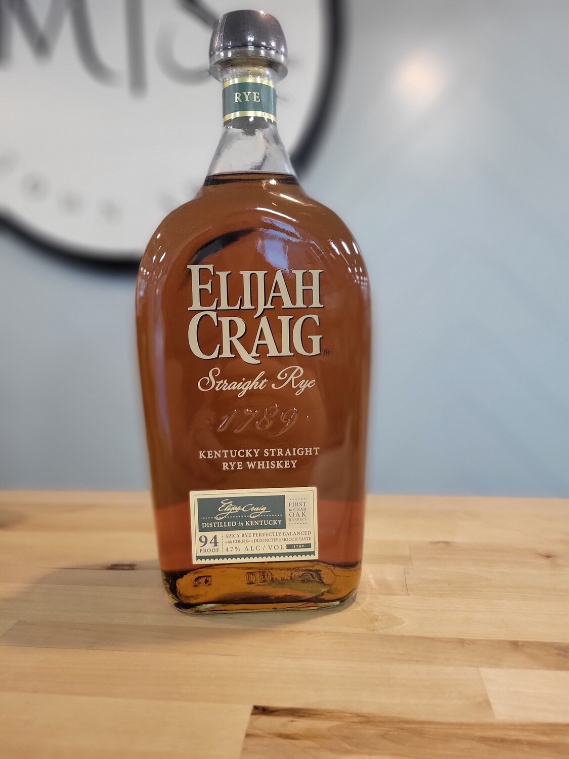 Elijah Craig 1789 Small Batch Kentucky Straight Bourbon Whiskey/1.75L
