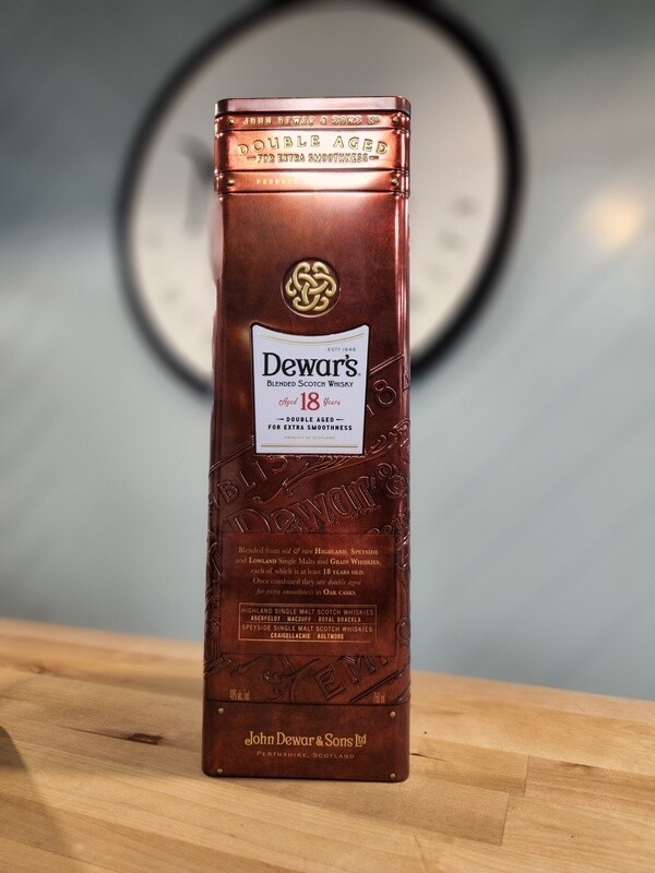 Dewars 18yr Blended Scotch Whiskey /750