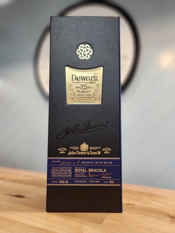 Dewars 25yr Blended Scotch Whiskey /750