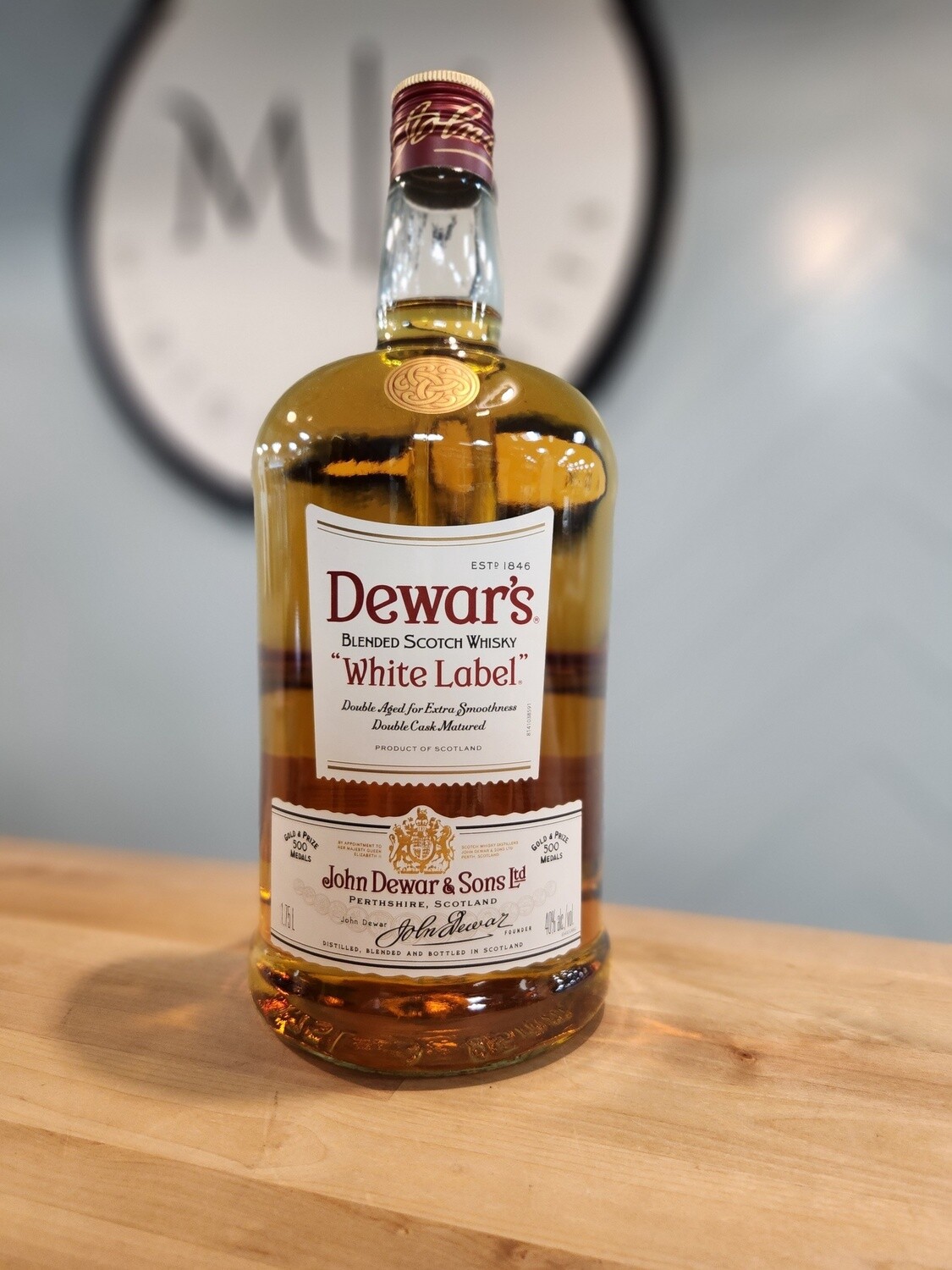 Dewars White Label Blended Scotch Whiskey /1.75