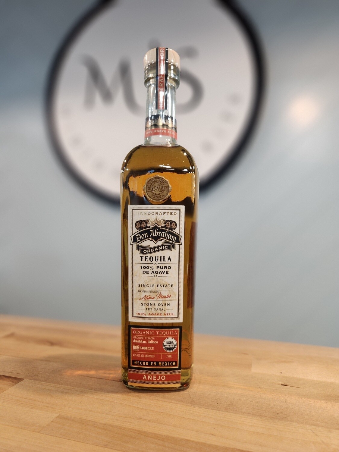 Don Abraham Organic Anejo Tequila /750
