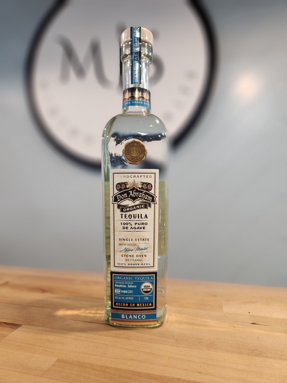 Don Abraham Organic Blanco Tequila /750