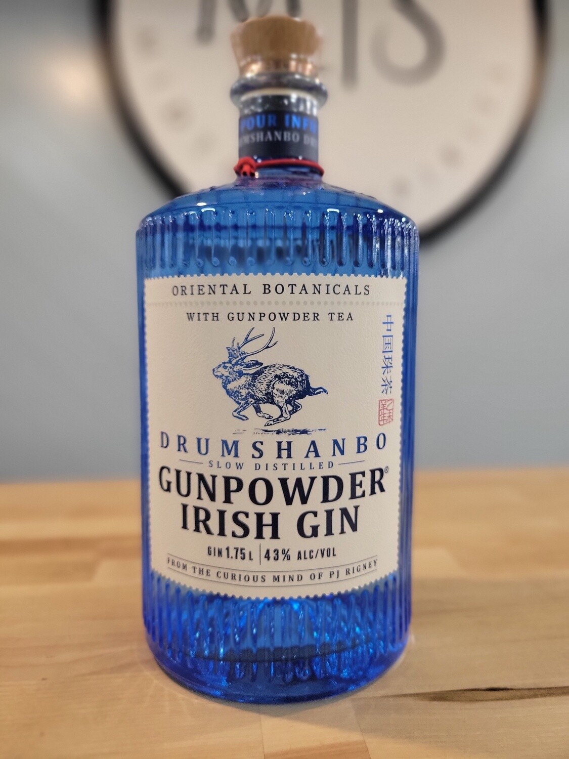 Drumshando Gunpowder Irish Gin 1.75L