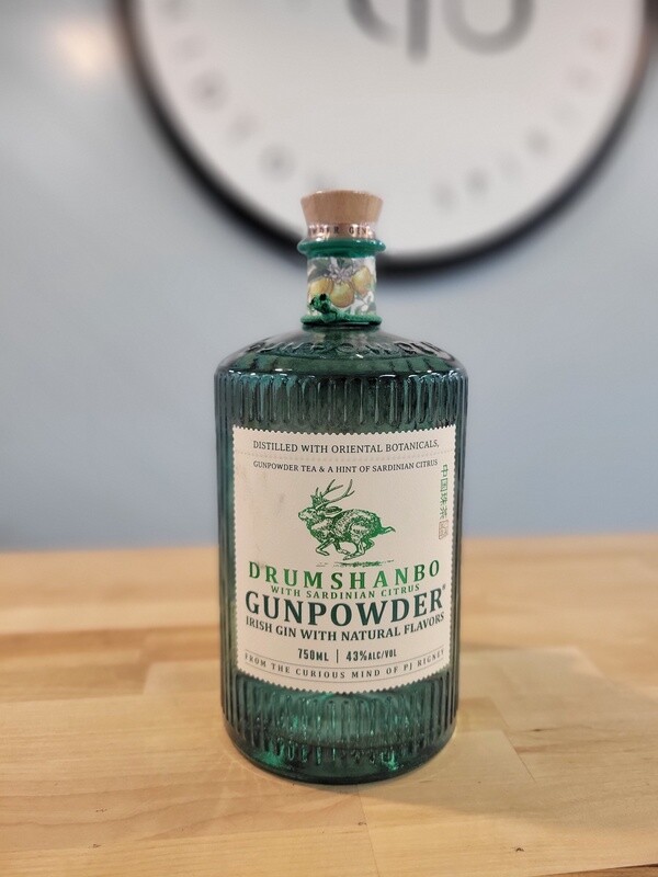 Drumshanbo Gunpowder Sardinian Citrus Irish Gin 750ml