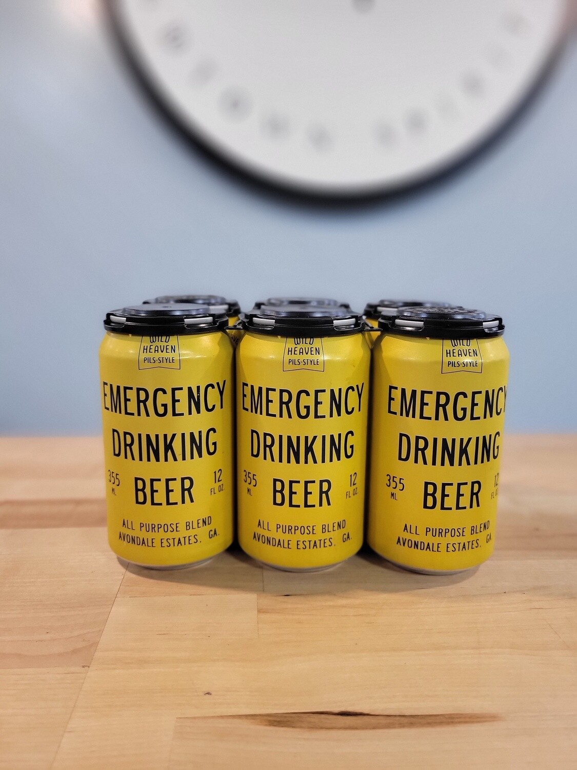 Emergency Drinking Beer 6pk (cans)