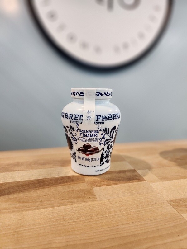 Fabbri Amarena Cherries Opaline Ceramic Vase