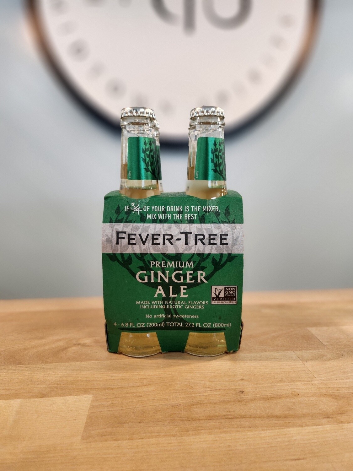 Fever Tree Premium Ginger Ale 4pk