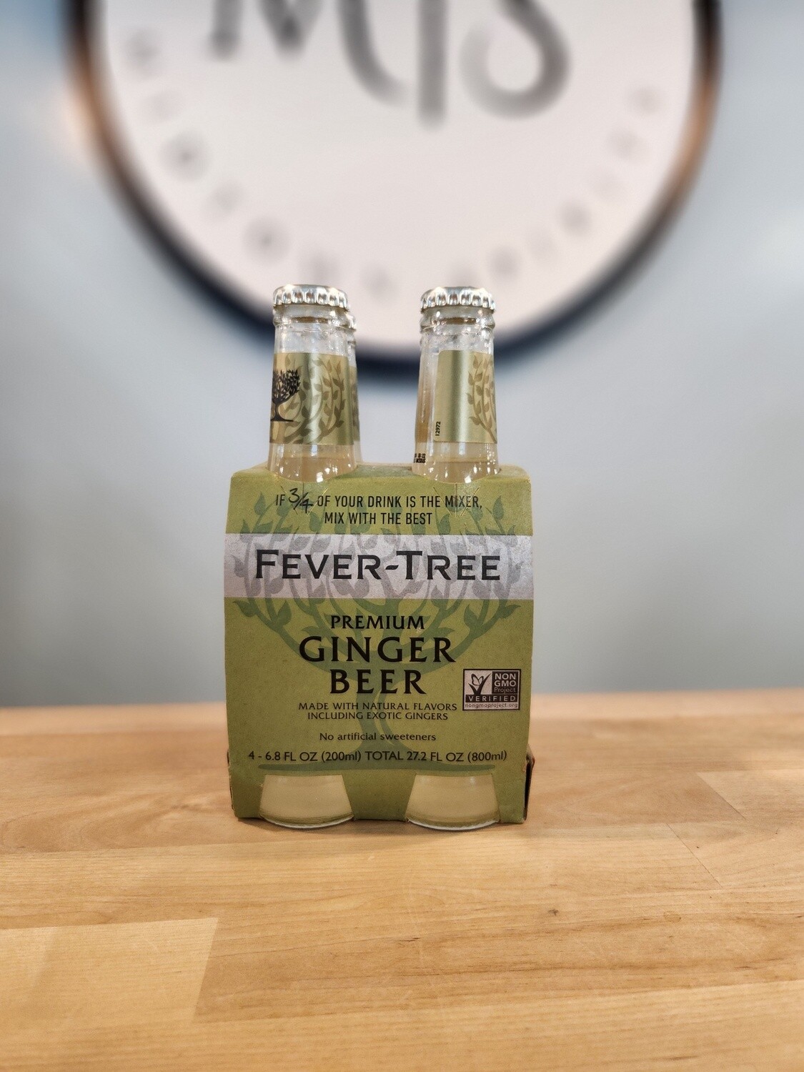 Fever Tree Premium Ginger Beer 4pk