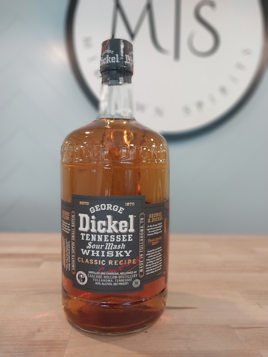 George Dickel Classic #8 Sour Mash Whiskey /1.75