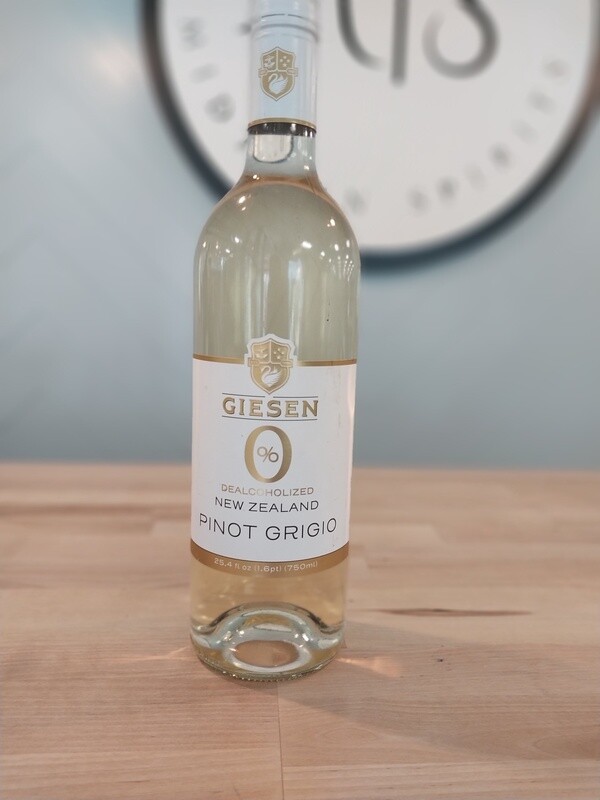 Giesen New Zealand Pinot Grigio 0%  alcohol 750ml