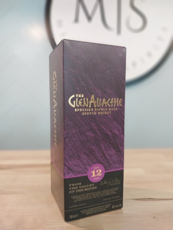 Glen Allachie Old Speyside 12 yr Single Malt Scotch