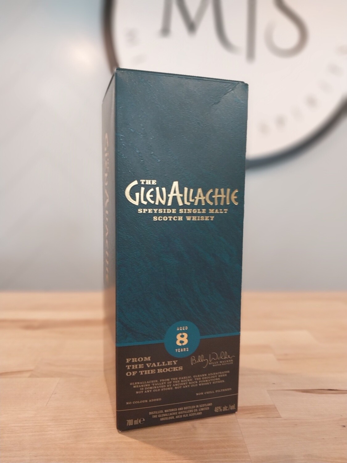 Glen Allachie Old Speyside 8yr Single Malt Scotch