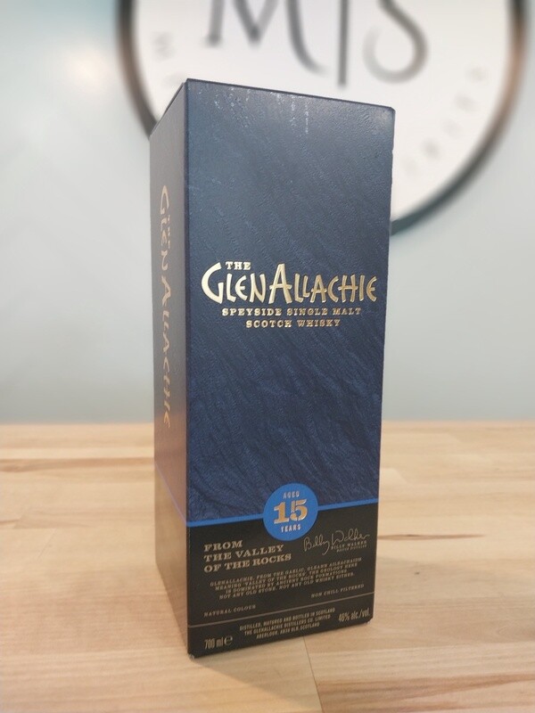 Glen Allachie Old Speyside 15yr Scotch Whiskey