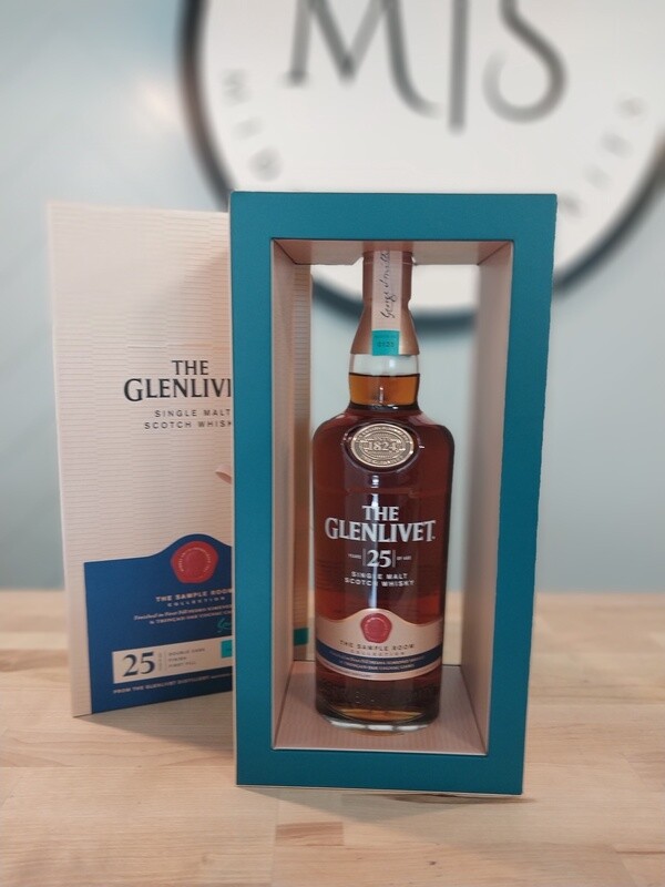 Glenlivet 25yr Single Malt Scotch Whiskey /750