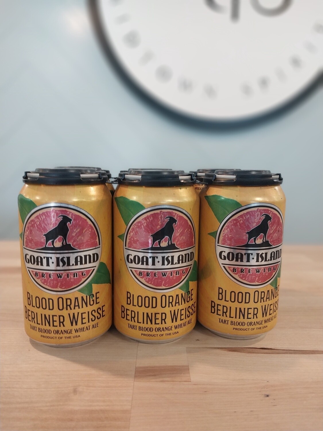 Goat Island Blood Orange Berliner Weisse 6pk