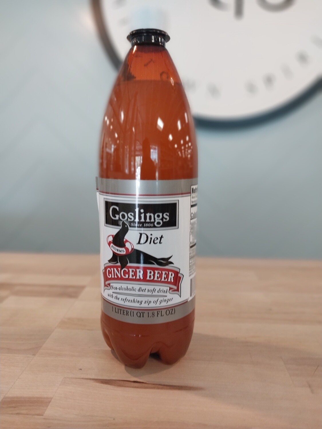 Goslings Diet Ginger Beer 1L
