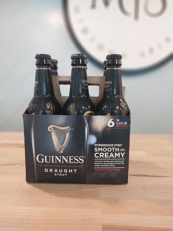 Guinness Draft Stout 6pk BT