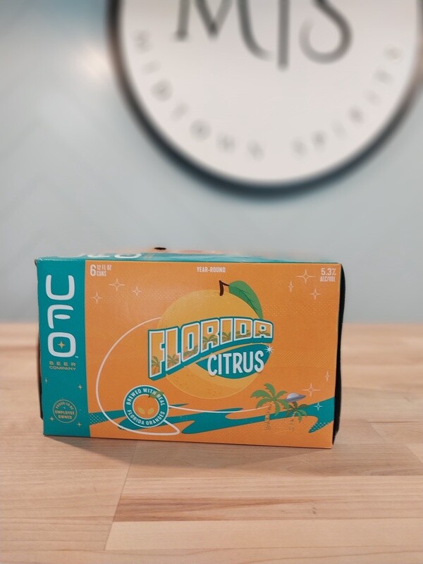 Harpoon UFO Florida Citrus 6pk (can)