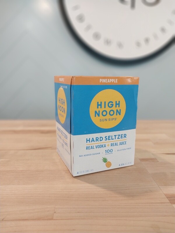 High Noon Pineapple 4pk