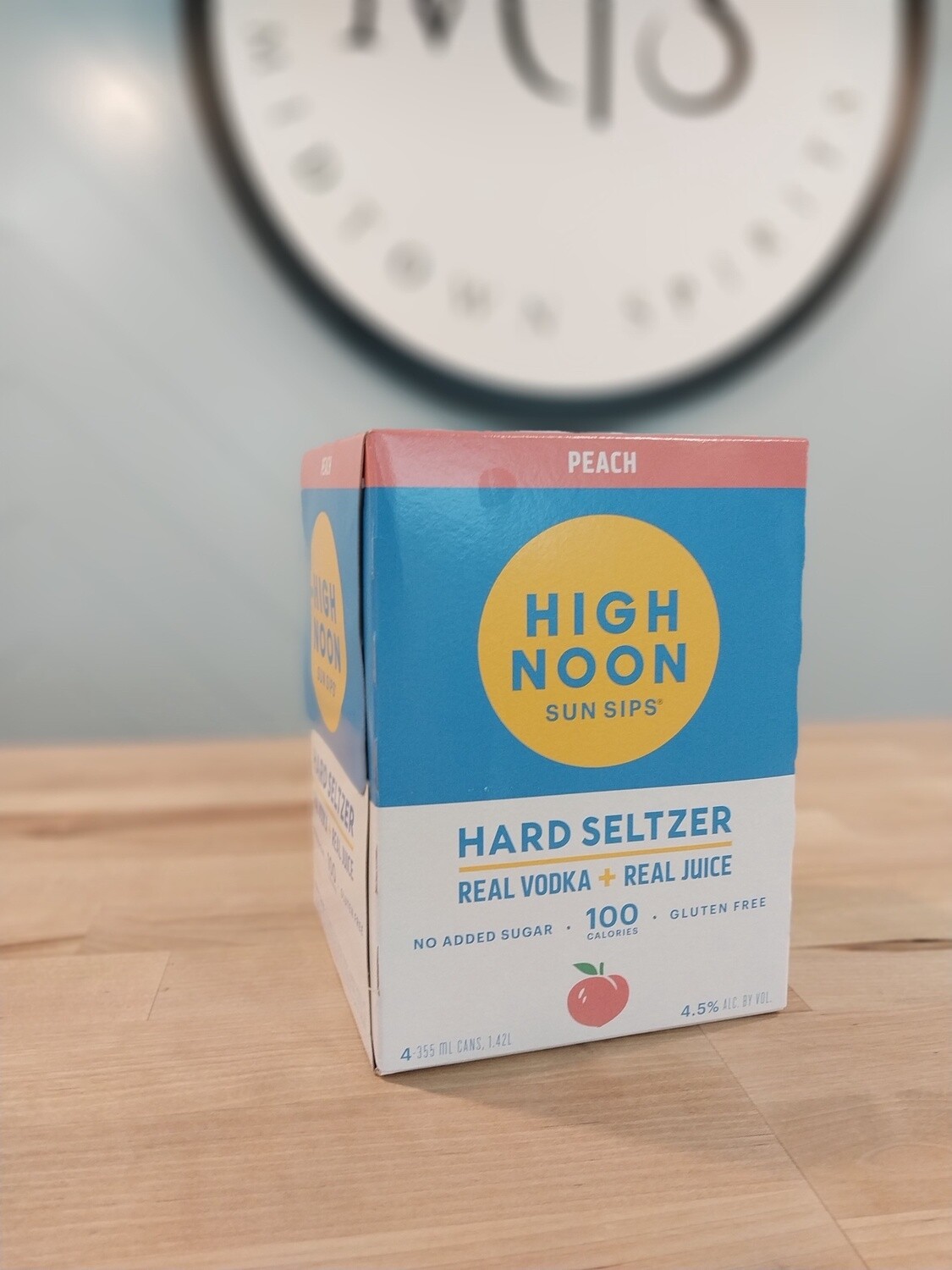 High Noon Peach 4pk