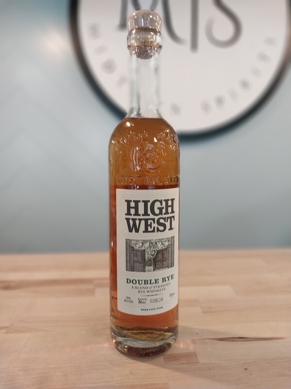 High West Double Rye Bourbon Whiskey/750