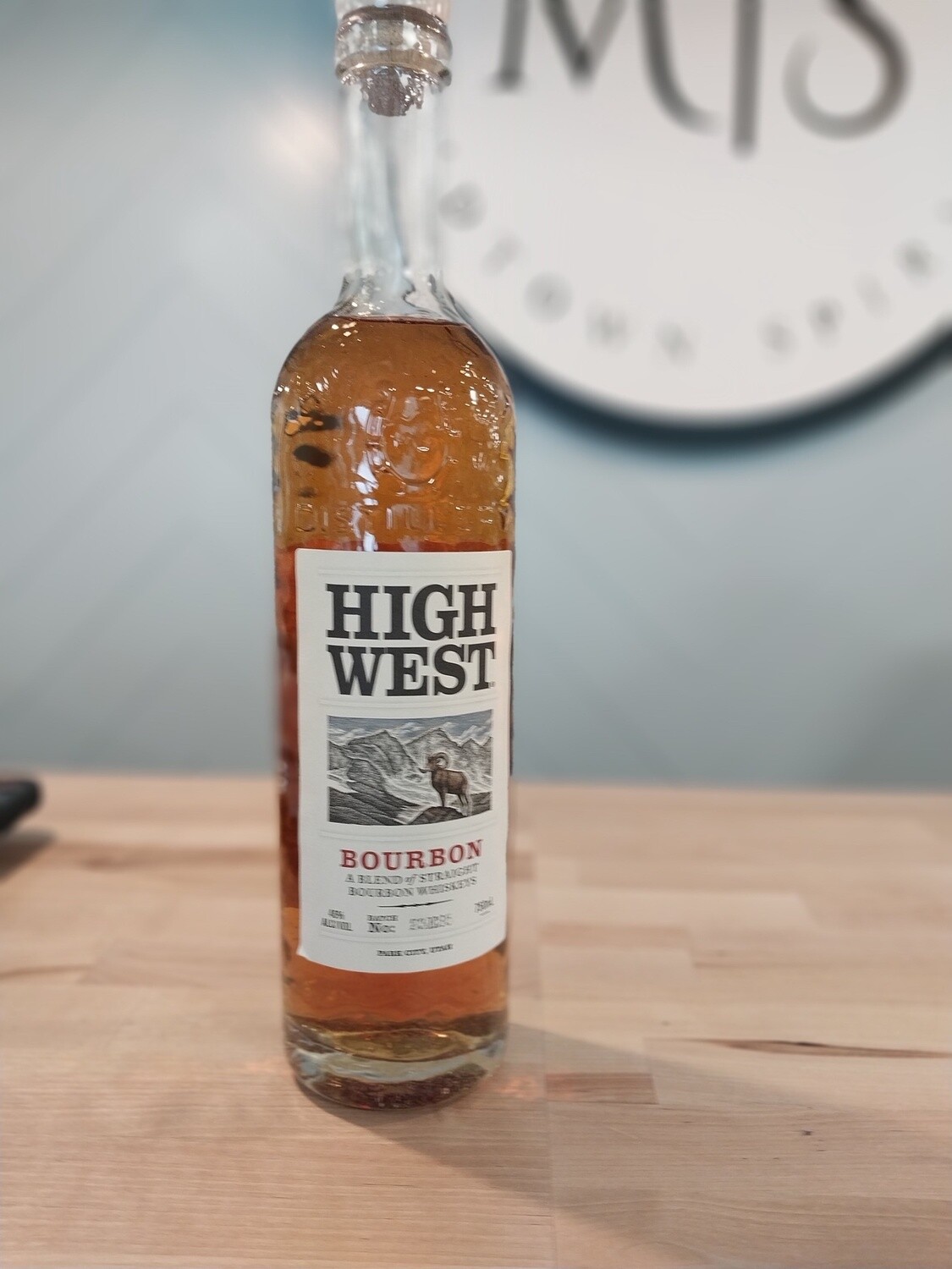 High West Straight Bourbon Whiskey/750ml