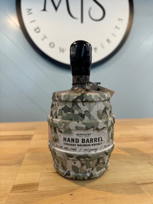 Hand Barrel Veterans Day Straight Kentucky Bourban Whiskey