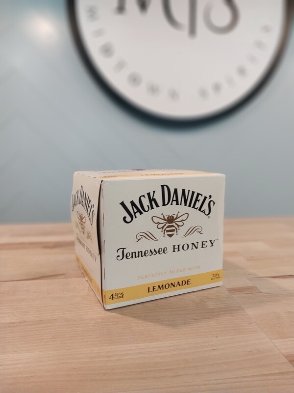 Jack Daniels Honey Lemonade 4pk