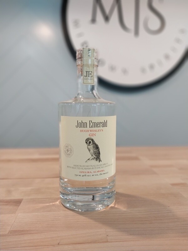 John Emerald Hugh Wesley&#39;s Gin
